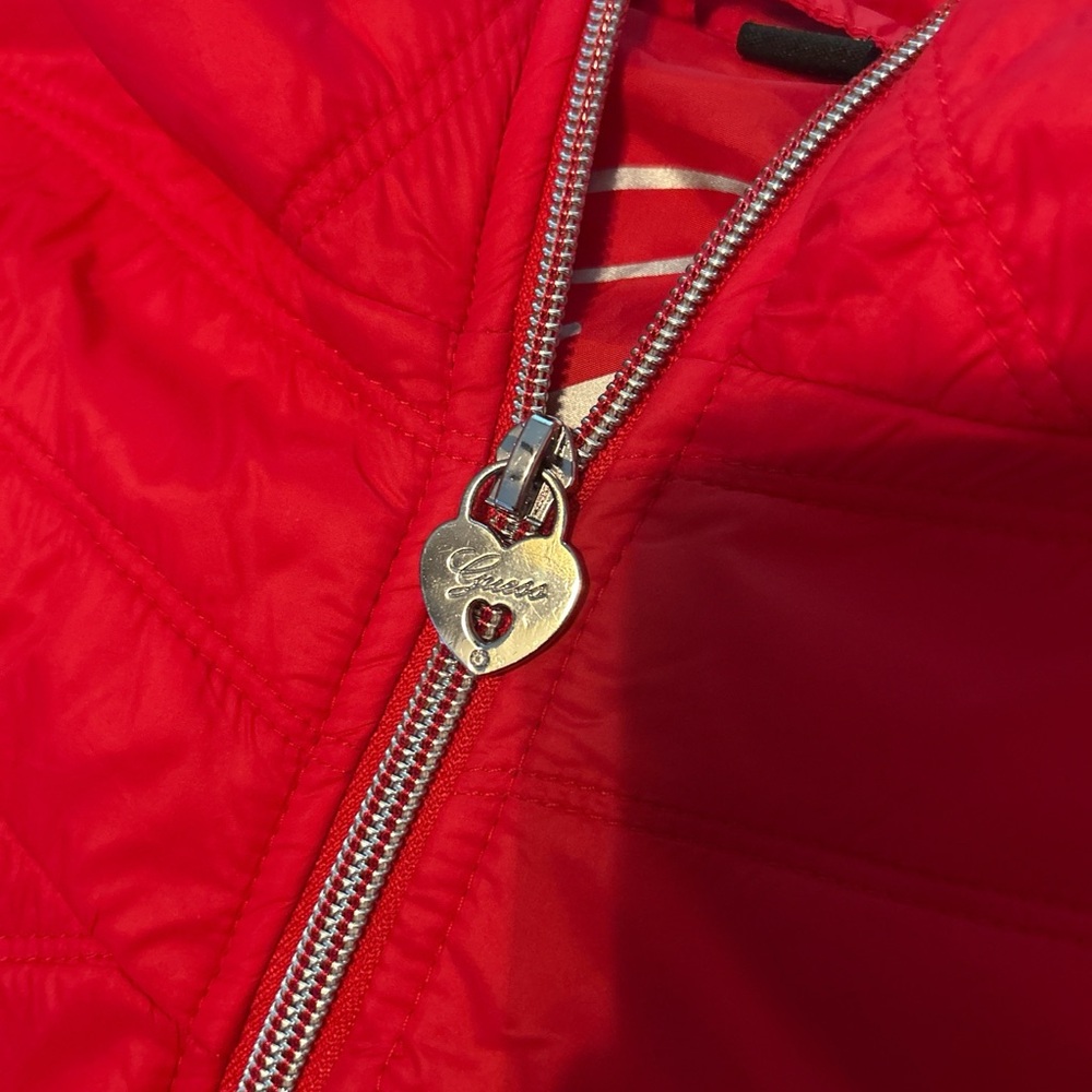 Red Hooded Jacket - Picture 2 of 3